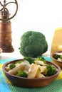 Tortiglione with broccoli Royalty Free Stock Photo