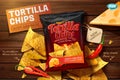 Tortilla chips ads