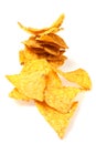 Tortilla chips slices Royalty Free Stock Photo