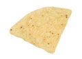 Tortilla Corn chips restaurant style, made with organic white corn flour. Chips for nachos or fresh salsa dip Royalty Free Stock Photo