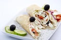 Tortilla wraps Royalty Free Stock Photo