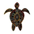 Tortoise ornate for your design