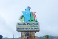 Tortola, British Virgin Islands ,Welcome sign cruise terminal sign