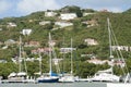 Tortola Island Yachts Royalty Free Stock Photo