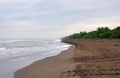 Tortuguero beach, Costa Rica Royalty Free Stock Photo