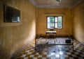 Torture Room on Tuol Sleng Genocide Museum Royalty Free Stock Photo