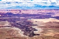 Broken Plateau Landscape of Canyonlands National Park Royalty Free Stock Photo