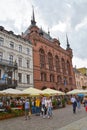 TORUN, POLAND. A view of Artus Court Culture Centre in the old city Royalty Free Stock Photo