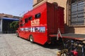 Torun,Poland - June 22, 2023: preparations for the convention of the cities of the new hansa , 43rd International Hanseatic Day Royalty Free Stock Photo