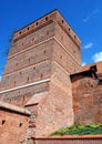 Torun, Poland: Leaning Tower Medieval Defense Wall