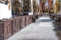 Torun, Poland, May 09, 2022: Interior of the Cathedral of st. John the Baptist and John the Evangelist in Torun Royalty Free Stock Photo