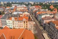 Torun,Poland-September 11,2016:Torun panorama seen from tower of