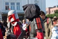 Torun, Poland - 04.10.2014: Star Wars covention cosplay parade