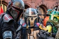 Torun, Poland - 04.10.2014: Star Wars covention cosplay parade