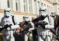 Torun, Poland - 04.10.2014: Star Wars covention cosplay parade