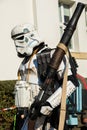 Torun, Poland - 04.10.2014: Star Wars covention cosplay parade