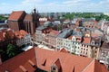 Torun, Poland: View of Old City Royalty Free Stock Photo