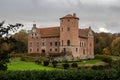 Torup castle during fall season in southern Sweden