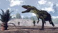 Torvosaurus dinosaur - 3D render