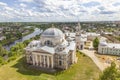 Torzhok. Novotorzhsky Borisoglebsky Monastery. Panorama