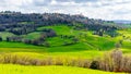 Toscana, Tuscany, Italy - Green fields springtime landscape