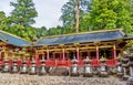 Tosho-gu, a Shinto shrine in Nikko Royalty Free Stock Photo