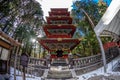 Toshogu Gojunoto Five story pagoda Nikko, Japan Royalty Free Stock Photo