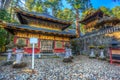 Toshogu Shrine temple in Nikko, Japan Royalty Free Stock Photo