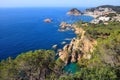 Tossa de Mar cliffs