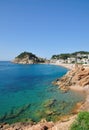 Tossa de mar,costa brava,spain Royalty Free Stock Photo