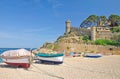 Tossa-de-Mar,Costa Brava,Spain Royalty Free Stock Photo