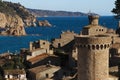 Pueblo medieval de la Costa Brava.