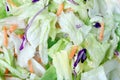 Tossed salad background