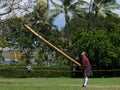 Tossing Caber Royalty Free Stock Photo