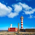 Toston lighthouse in El Cotillo at Fuerteventura