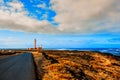 Toston lighthouse in El Cotillo at Fuerteventura Canary Islands