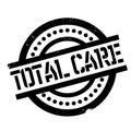 Total Care rubber stamp