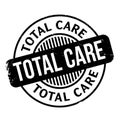 Total Care rubber stamp