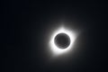 Total eclipse over Nebraska Royalty Free Stock Photo