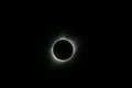 Total eclipse over Nebraska Royalty Free Stock Photo