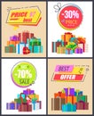 Total Sale Best Prices Discount Final Offer Labels