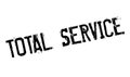 Total Service rubber stamp