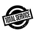 Total Service rubber stamp