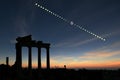 Total solar eclipse Royalty Free Stock Photo