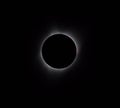 Total Solar eclipse, August 2017 Royalty Free Stock Photo