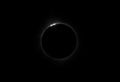 Total Solar Eclipse Baily\'s Beads with Prominences - April 8, 2024, Waterville, Quebec