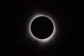 Total Solar Eclipse with Corona and Baily's Beads, Spiceland Indiana