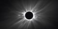 Total Solar Eclipse Corona Royalty Free Stock Photo