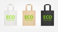 Tote shopping eco bags