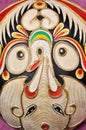 Totem pattern in Chinese western area Royalty Free Stock Photo